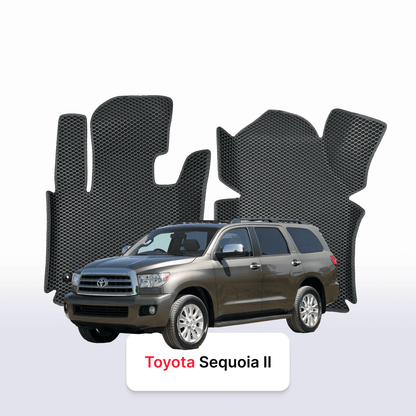 Tapis de voiture EVA pour Toyota Sequoia (XK60) 2 génération 2008-2022 année SUV