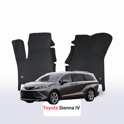 Car mats EVA for Toyota Sienna 4 gen 2020-2028 year MINIVAN