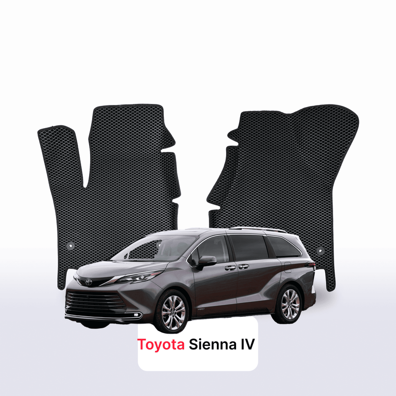 Car mats EVA for Toyota Sienna 4 gen 2020-2028 year MINIVAN