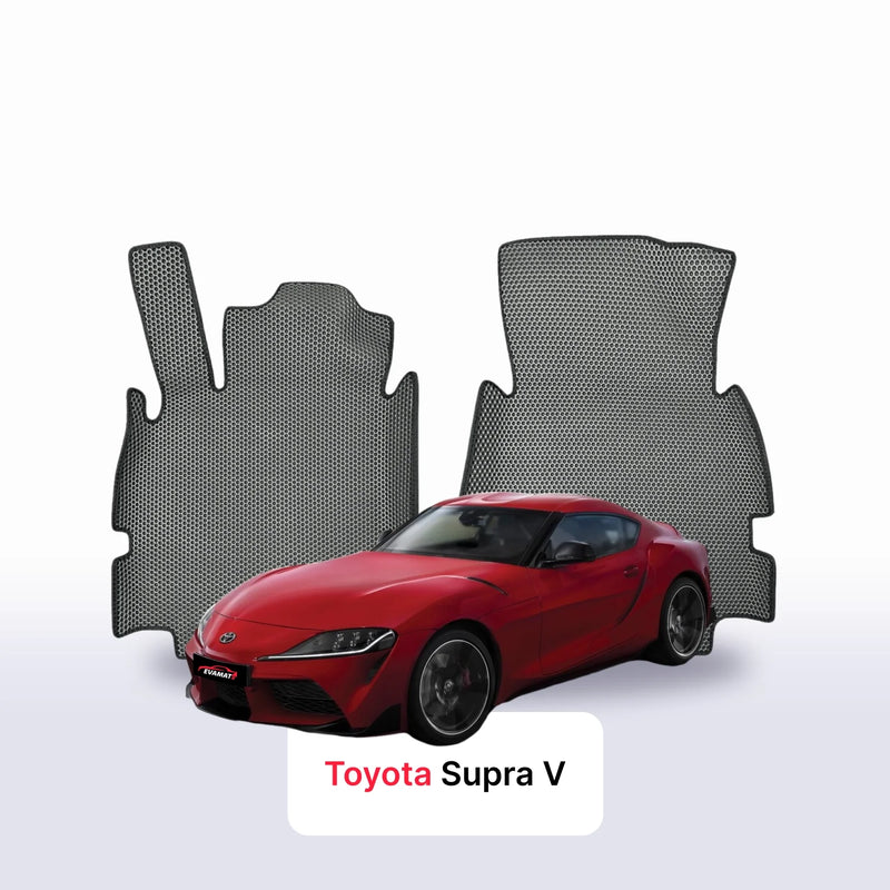 Car mats EVA for Toyota Supra 5 gen 2019-2028 year COUPE