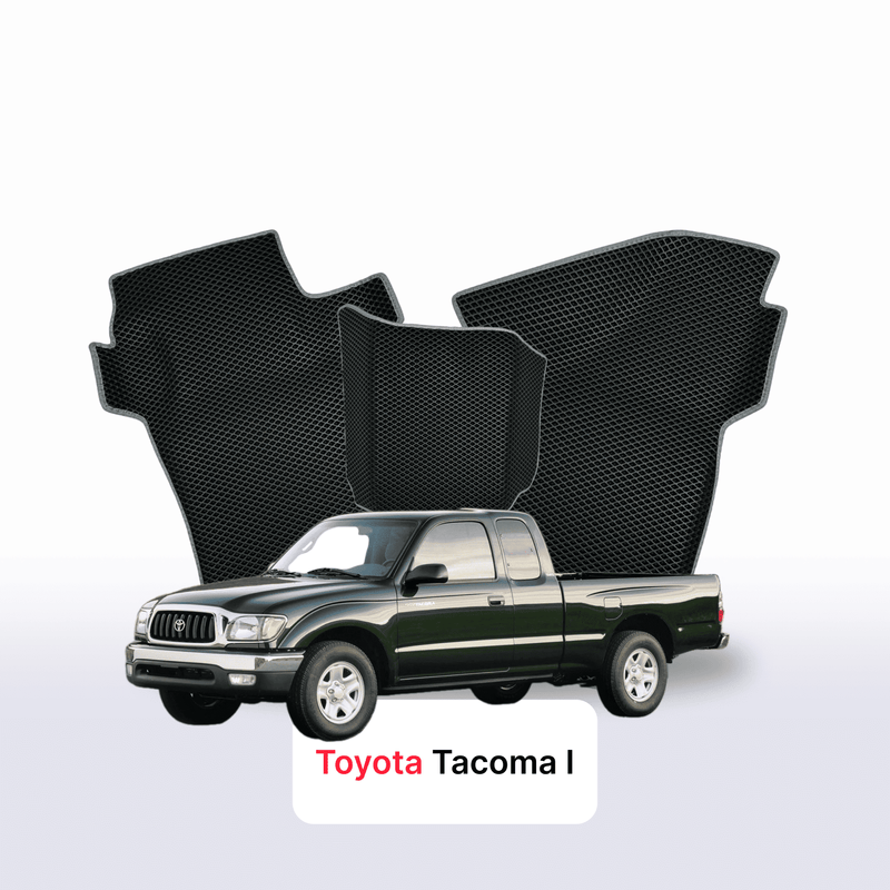 Car mats EVA for Toyota Tacoma 1 gen 1995-2004 year PICK-UP półtorej kabiny
