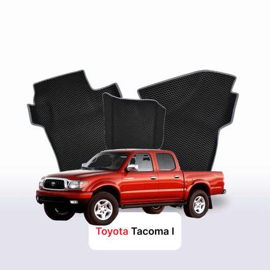 Car mats EVA for Toyota Tacoma 1 gen 2000-2004 year PICK-UP double cabin