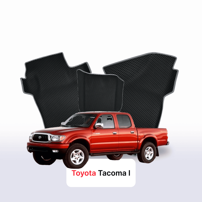 Car mats EVA for Toyota Tacoma 1 gen 2000-2004 year PICK-UP double cabin
