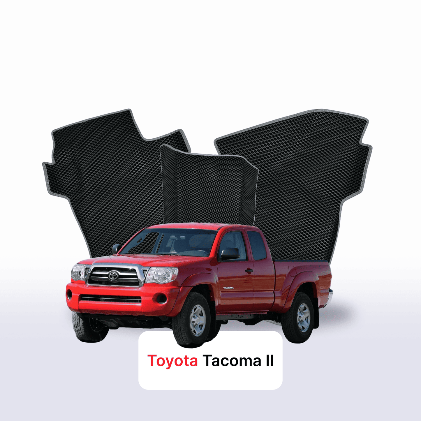 Car mats EVA for Toyota Tacoma 2 gen 2004-2015 year PICK-UP półtorej kabiny