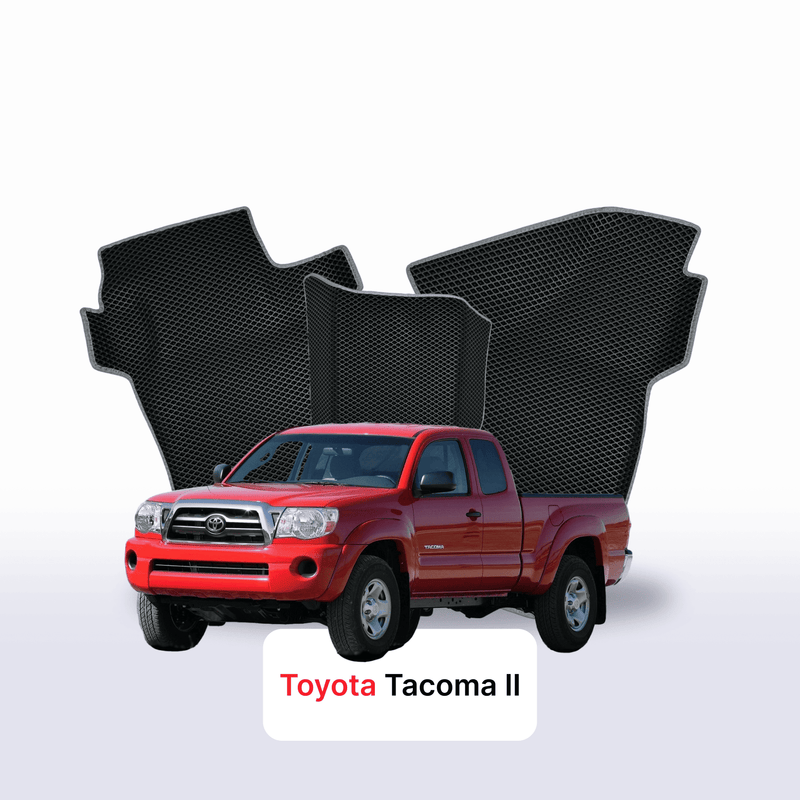 Car mats EVA for Toyota Tacoma 2 gen 2004-2015 year PICK-UP półtorej kabiny