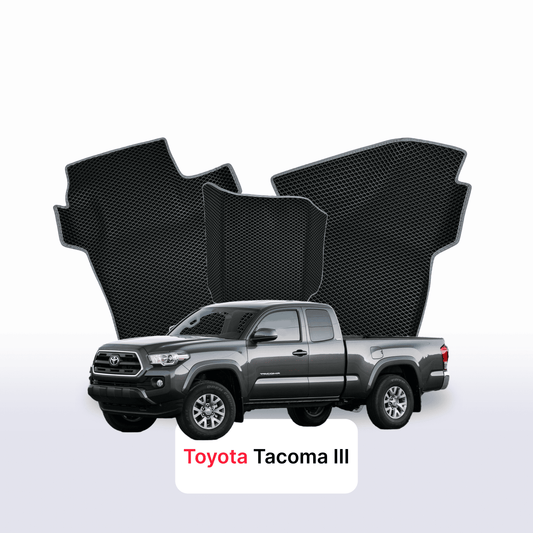 Car mats EVA for Toyota Tacoma 3 gen 2015-2023 year PICK-UP półtorej kabiny