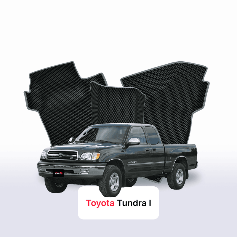 Car mats EVA for Toyota Tundra 1 gen 2000-2006 year PICK-UP double cabin