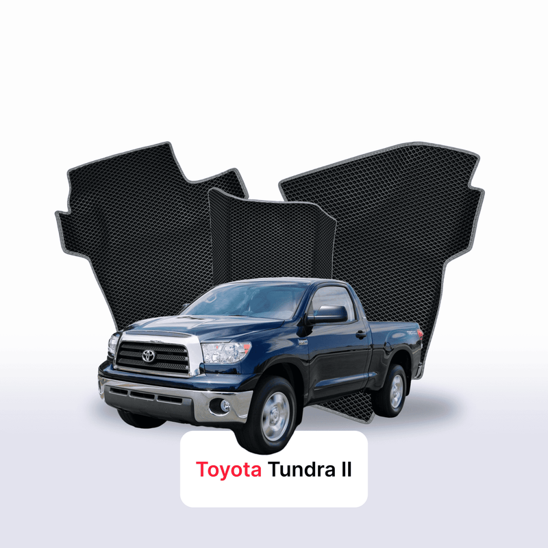 Car mats EVA for Toyota Tundra 2 gen 2007-2021 year PICK-UP single cabin