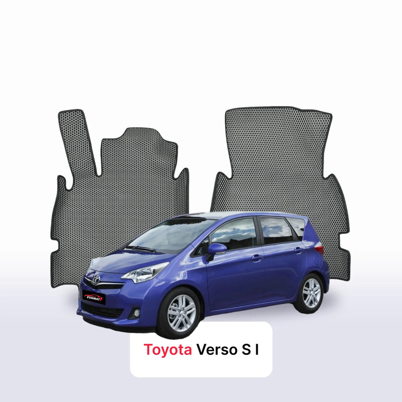Car mats EVA for Toyota Verso S 1 gen 2010-2018 year MINIVAN