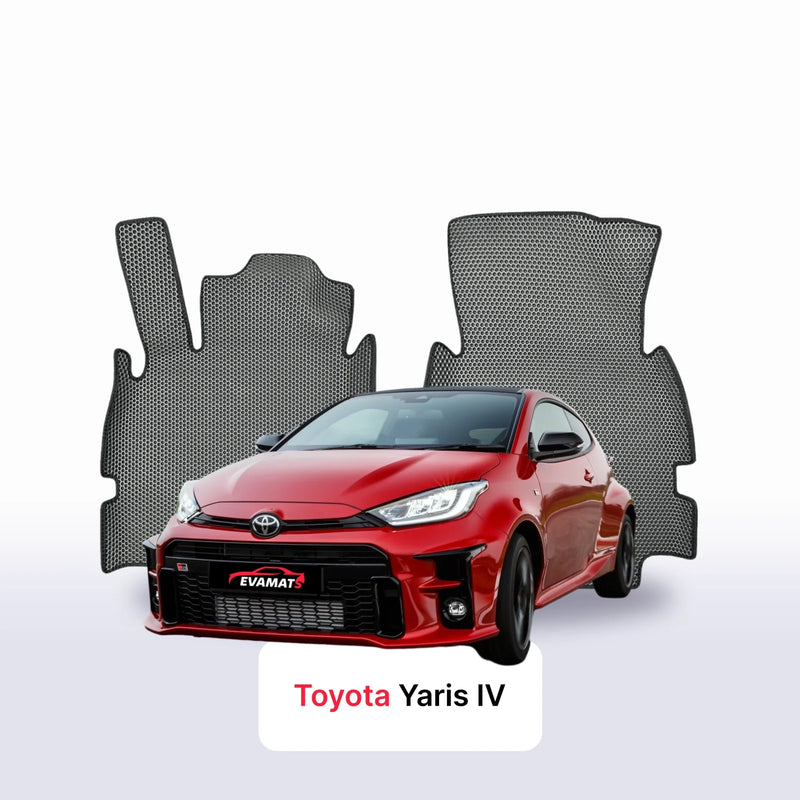 Car mats EVA for Toyota Yaris 4 gen 2020-2027 year HATCHBACK 3 door