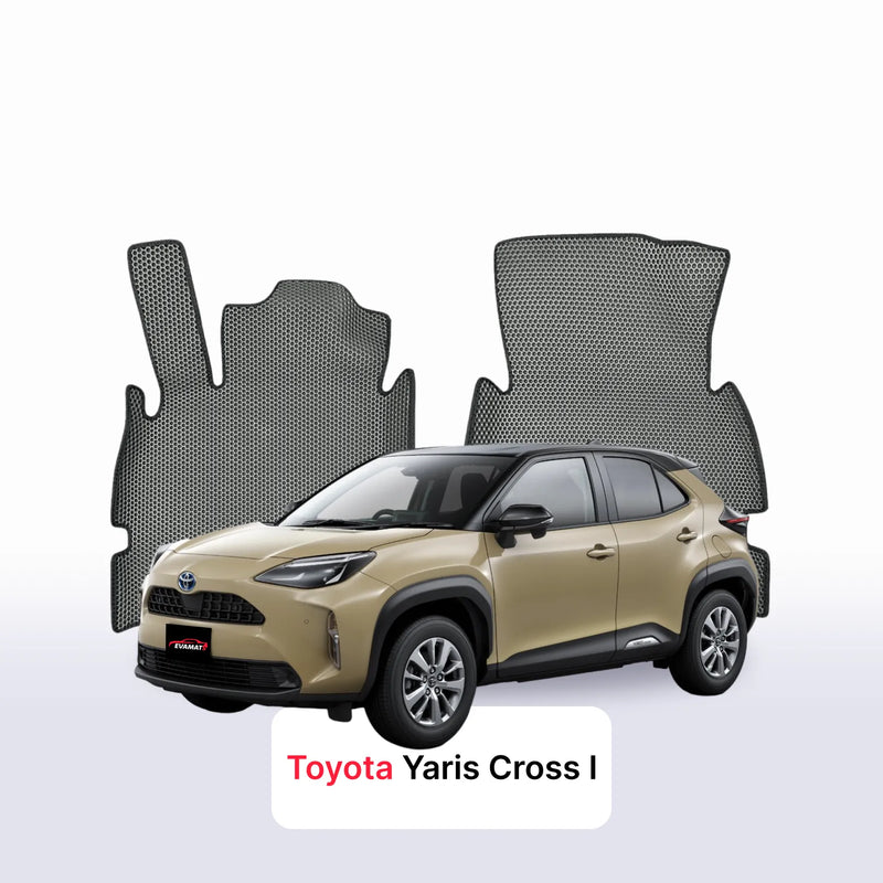 Car mats EVA for Toyota Yaris Cross 1 gen 2020-2027 year SUV
