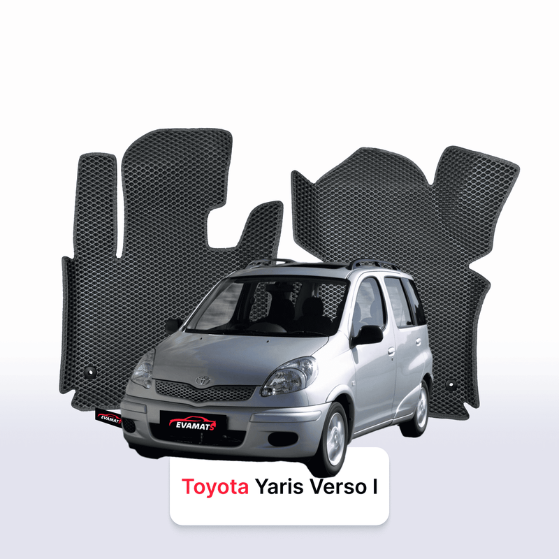 Car mats EVA for Toyota Yaris Verso 1999-2006 year MINIVAN