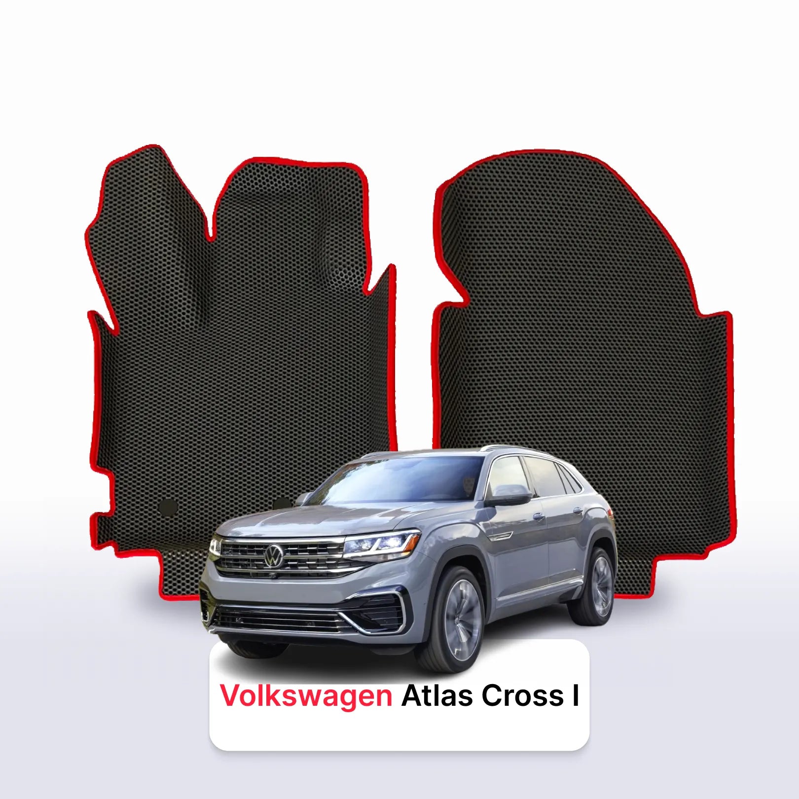 Car mats EVA for Volkswagen Atlas Cross 1 gen 2017-2028 year SUV