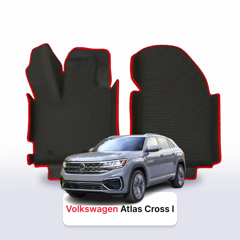 Car mats EVA for Volkswagen Atlas Cross 1 gen 2017-2028 year SUV