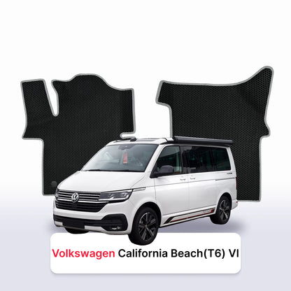 Car mats EVA for Volkswagen California Beach (T6) VI gen 2021-2024 year BUS