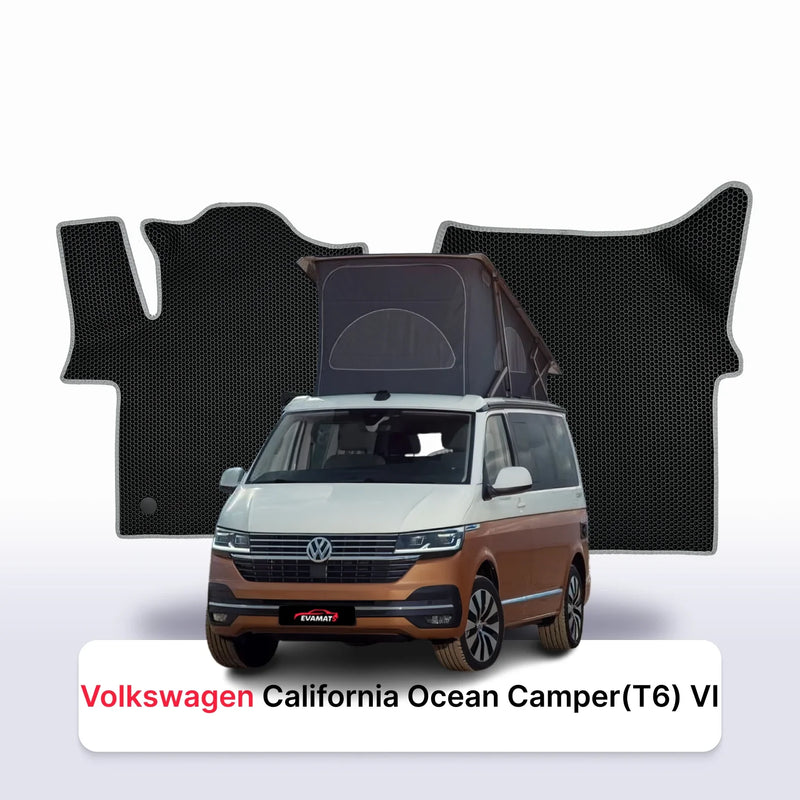 Car mats EVA for Volkswagen Califor nia Ocean Camper (T6) VI gen 2015-2026 year KAMPER