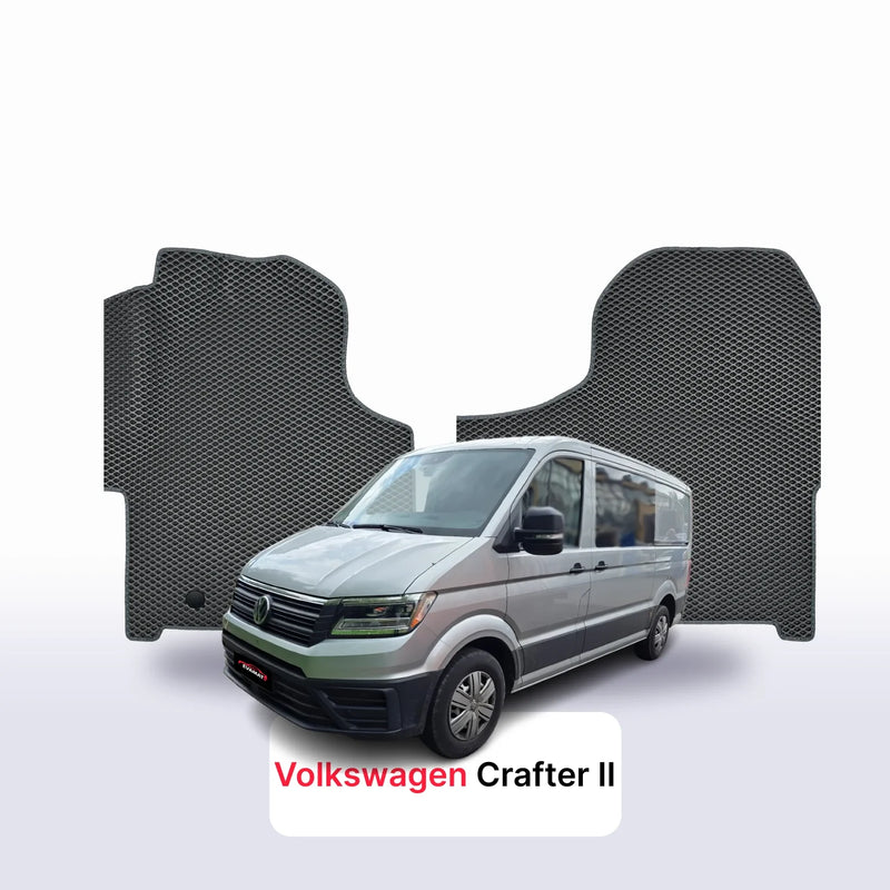 Car mats EVA for Volkswagen Crafter 2 gen 2016-2027 year BUS