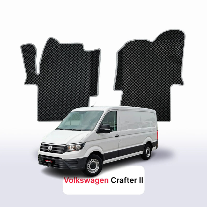 Car mats EVA for Volkswagen Crafter 2 gen 2016-2027 year VAN