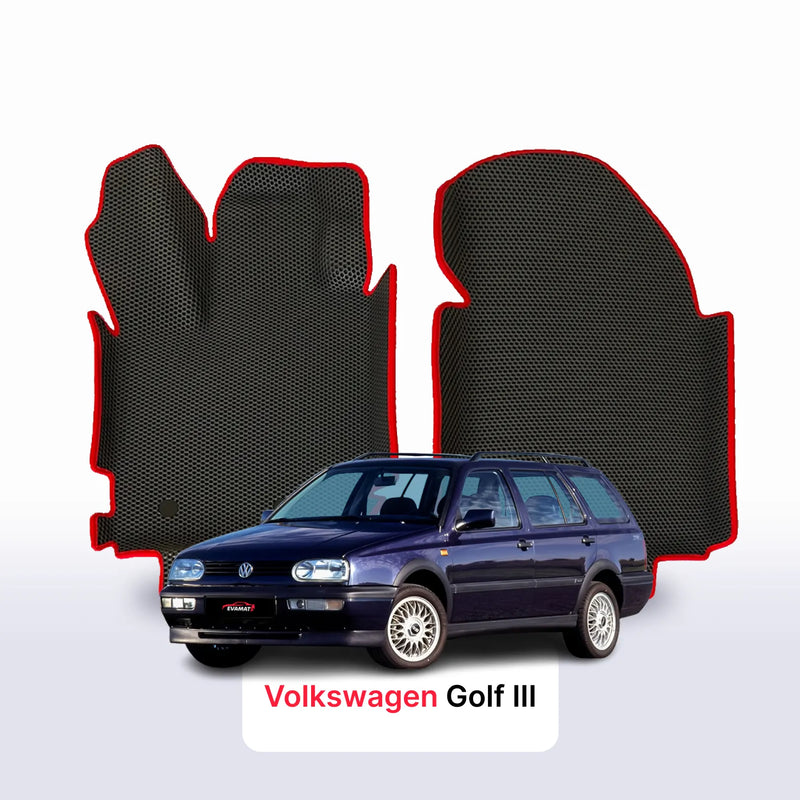 Car mats EVA for Volkswagen Golf(MK3) III gen 1991-2003 year STATION WAGON