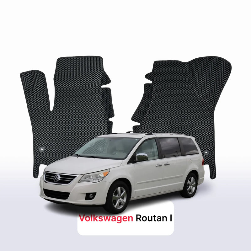 Car mats EVA for Volkswagen Routan I gen 2008-2013 year MINIVAN