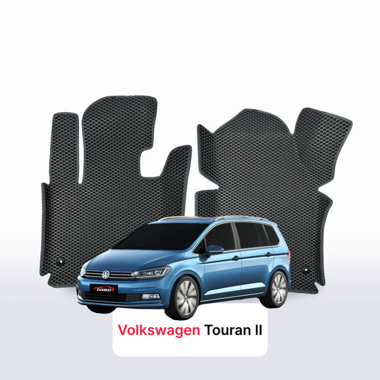Car mats EVA for Volkswagen Touran II gen 2015-2027 year MINIVAN
