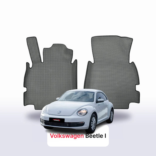 Car mats EVA for Volkswagen Beetle 1 gen 2011-2019 year HATCHBACK 3 door