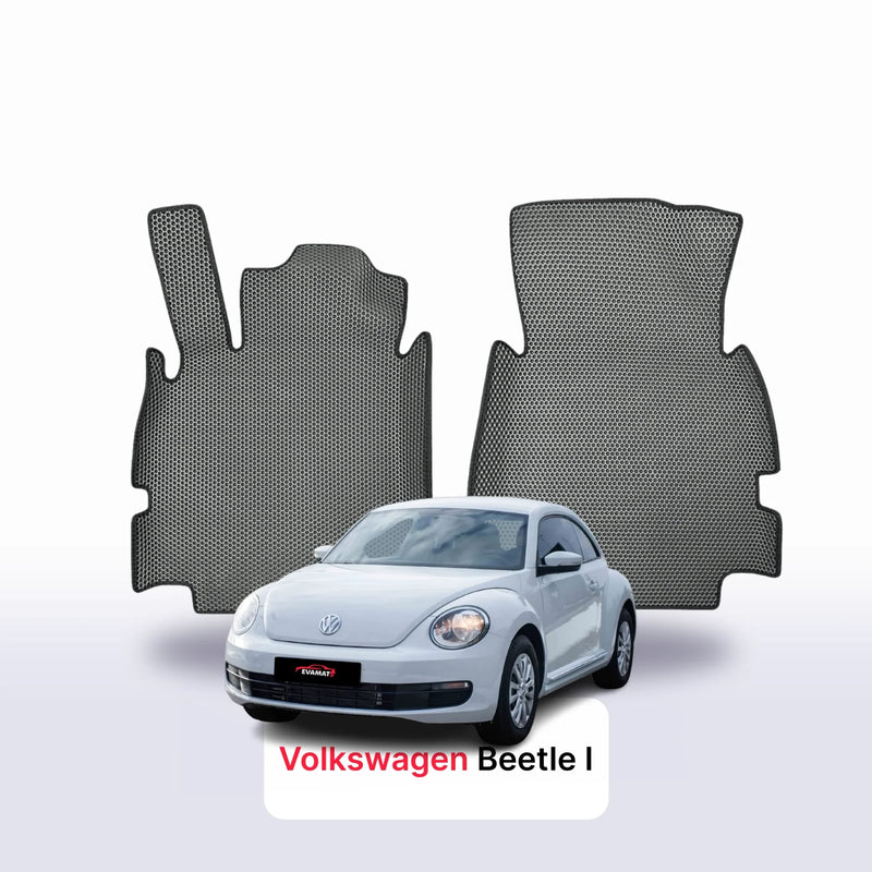 Car mats EVA for Volkswagen Beetle 1 gen 2011-2019 year HATCHBACK 3 door