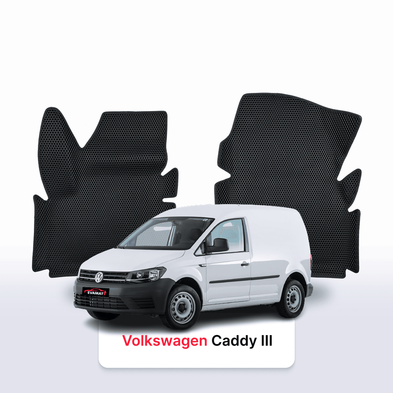 Car mats EVA for Volkswagen Caddy III gen 2004-2020 year VAN