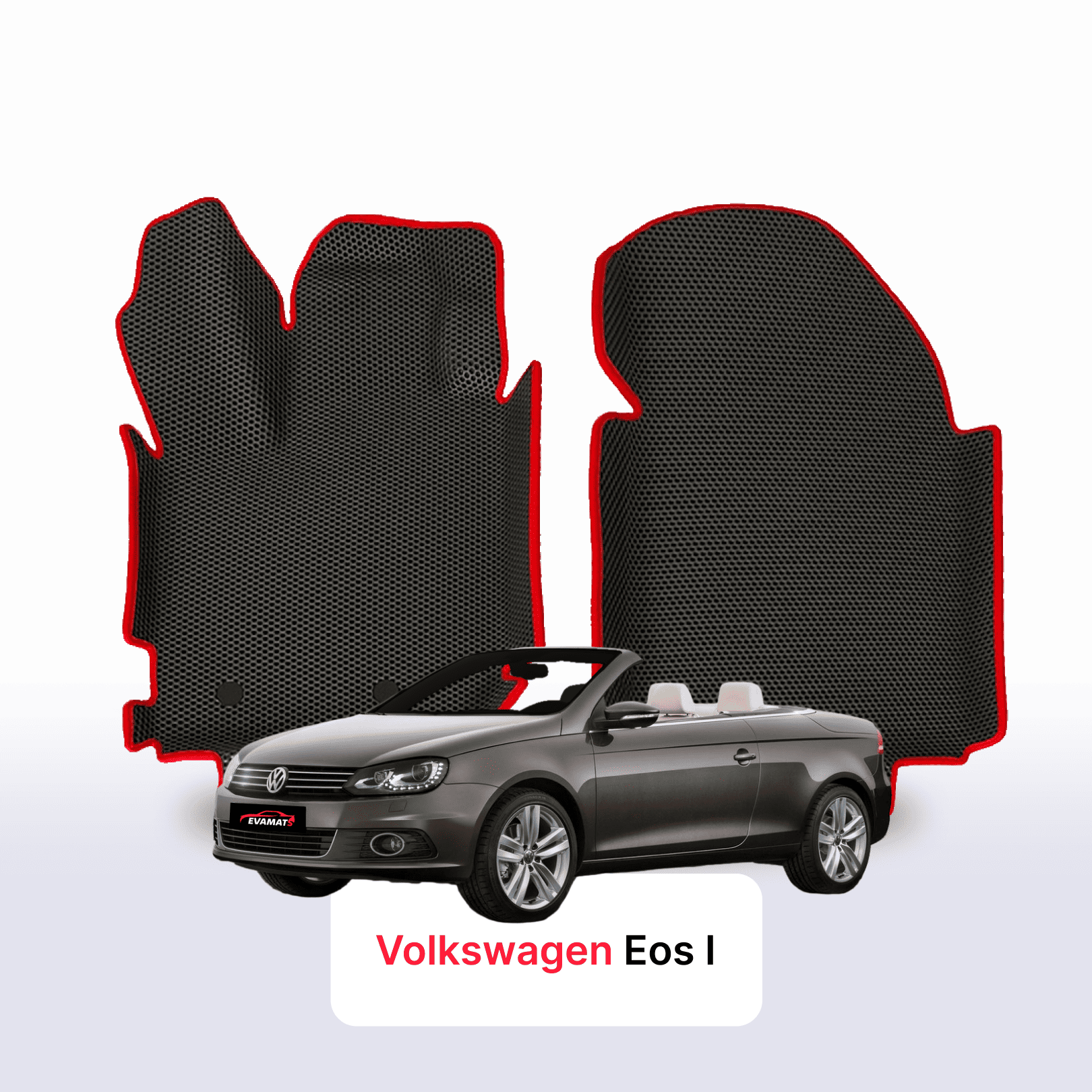 Car mats EVA for Volkswagen Eos I gen 2006-2015 year CABRIO