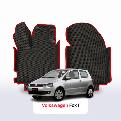 Car mats EVA for Volkswagen Fox I gen 2003-2021 year HATCHBACK 3 door