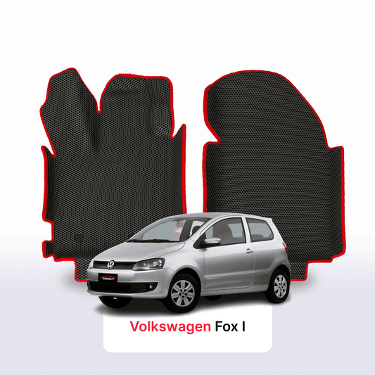 Car mats EVA for Volkswagen Fox I gen 2003-2021 year HATCHBACK 3 door