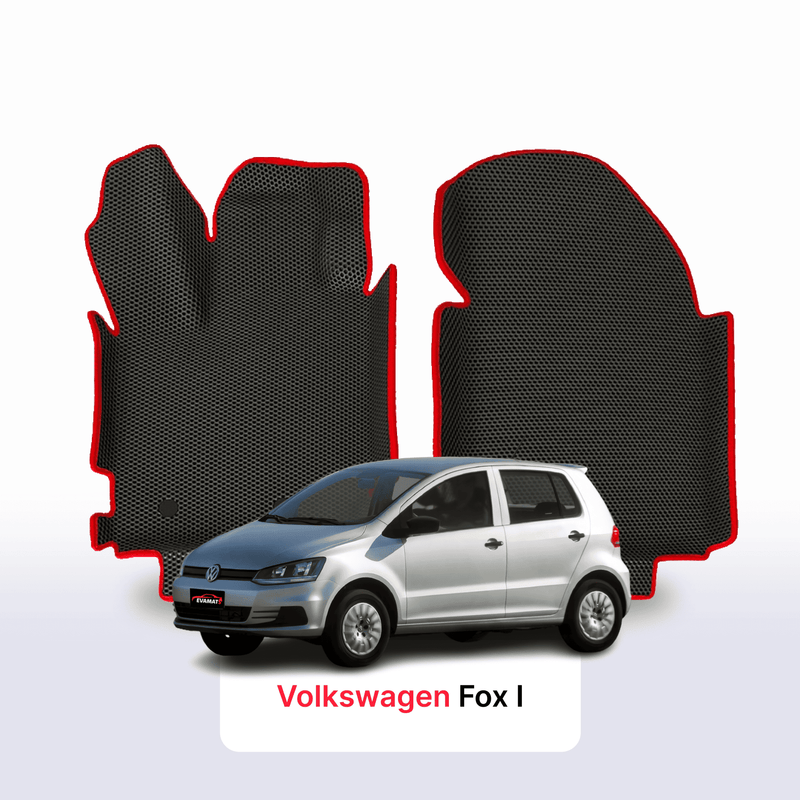 Car mats EVA for Volkswagen Fox I gen 2003-2021 year HATCHBACK 5 door