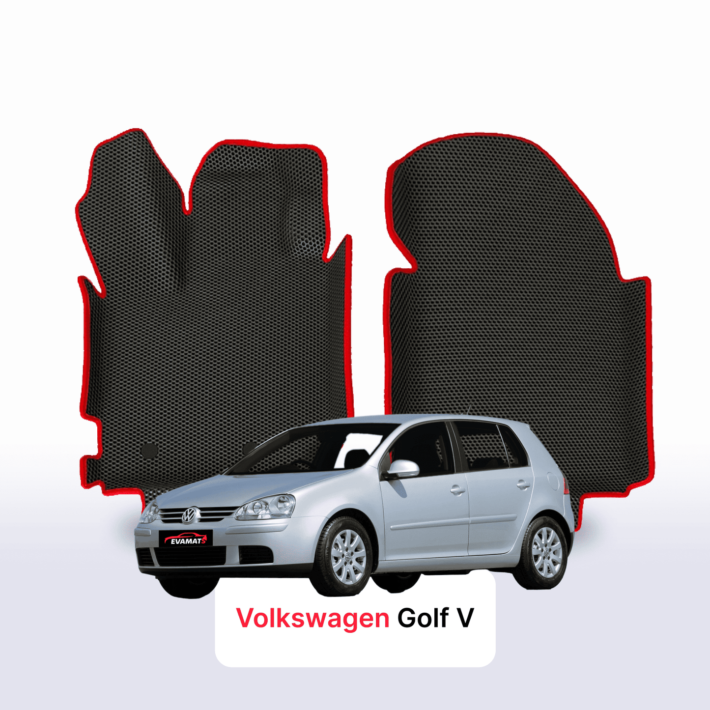 Car mats EVA for Volkswagen Golf(MK5) V gen 2003-2009 year HATCHBACK 5 door