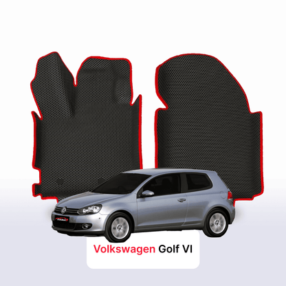 Car mats EVA for Volkswagen Golf (MK6) VI gen 2008-2012 year HATCHBACK 3 door