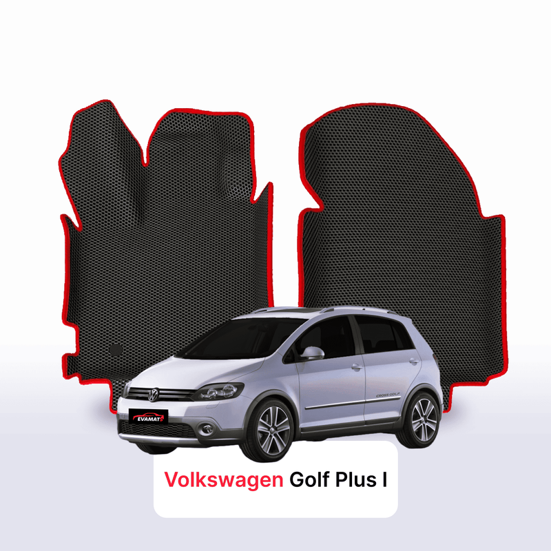 Car mats EVA for Volkswagen Golf Plus I gen 2005-2014 year HATCHBACK 5 door