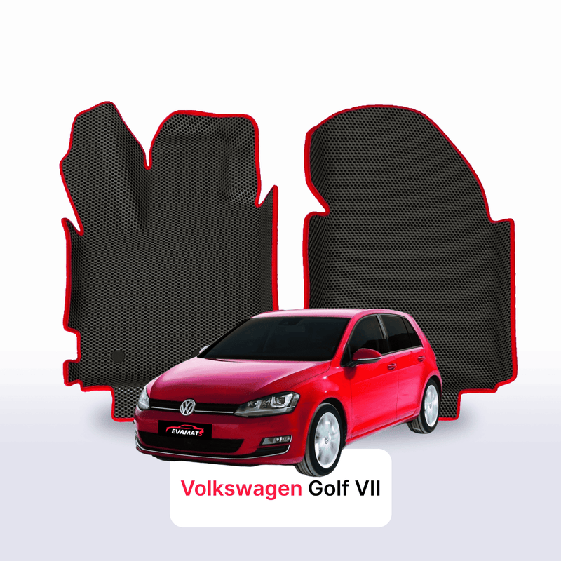 Car mats EVA for Volkswagen Golf(MK7) VII gen 2012-2020 year HATCHBACK 5 door