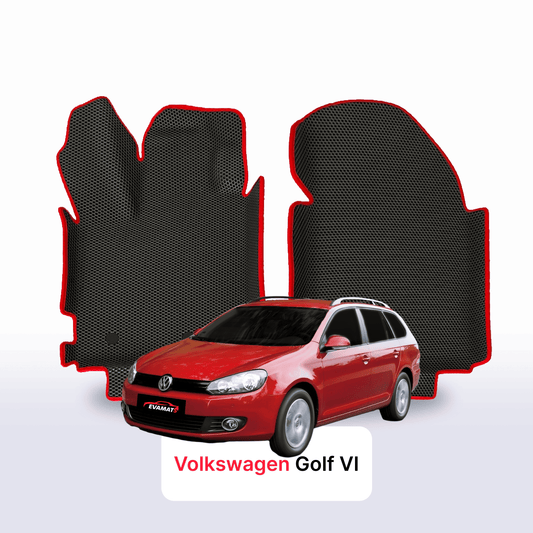 Car mats EVA for Volkswagen Golf (MK6) VI gen 2008-2012 year STATION WAGON