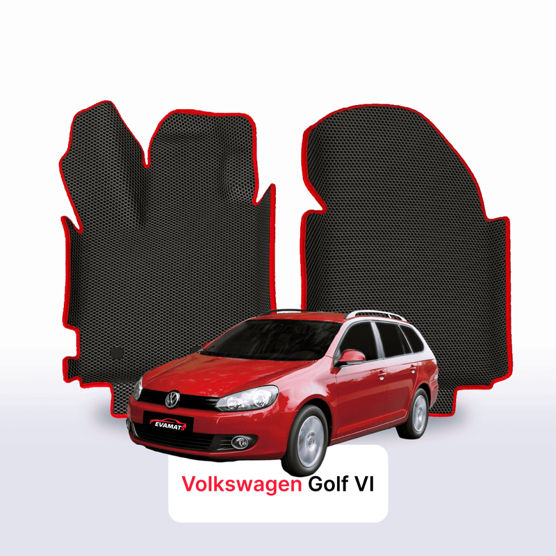 Car mats EVA for Volkswagen Golf (MK6) VI gen 2008-2012 year STATION WAGON