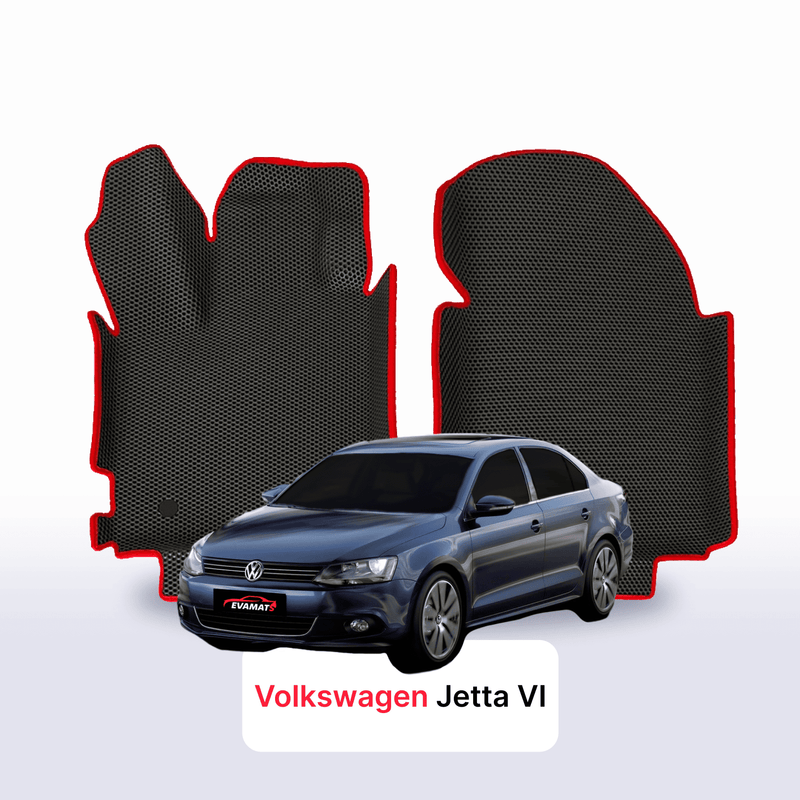Car mats EVA for Volkswagen Jetta VI gen 2010-2019 year SEDAN