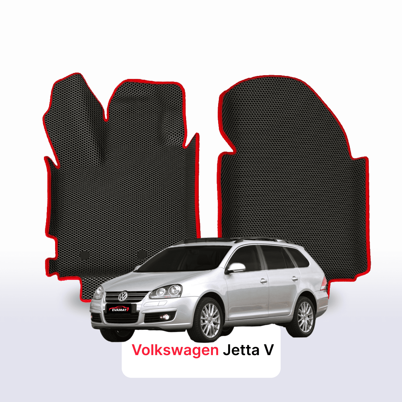 Car mats EVA for Volkswagen Jetta V gen 2005-2011 year STATION WAGON