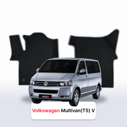 Car mats EVA for Volkswagen Multivan(T5) V gen 2003-2015 year MINIVAN