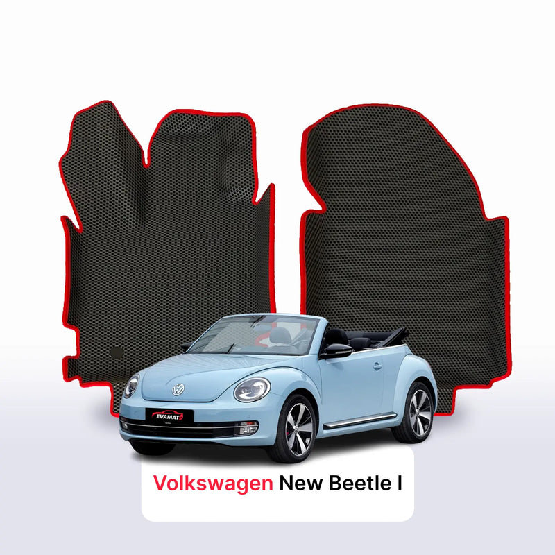 Car mats EVA for Volkswagen New Beetle 1 gen 1997-2010 year CABRIO