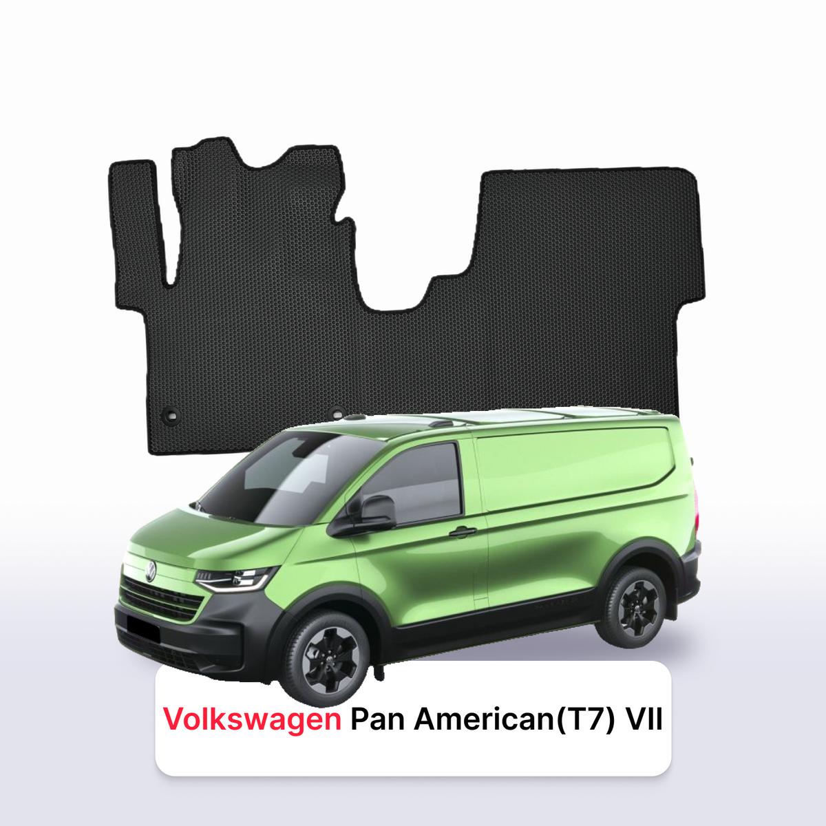 Car mats EVA for Volkswagen Pan American(T7) VII gen 2024-2029 year VAN