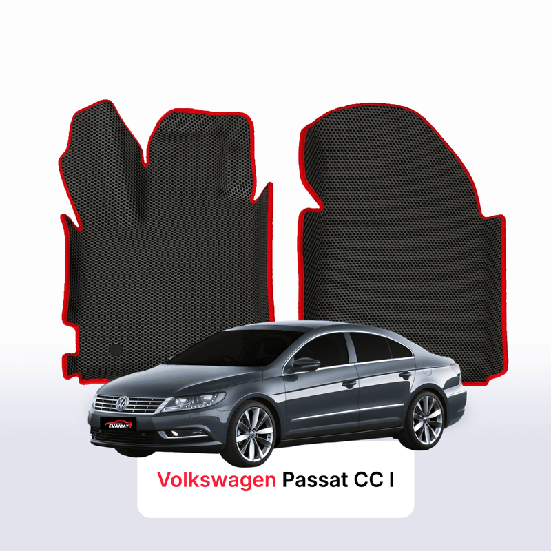 Car mats EVA for Volkswagen Passat CC I gen 2008-2017 year SEDAN