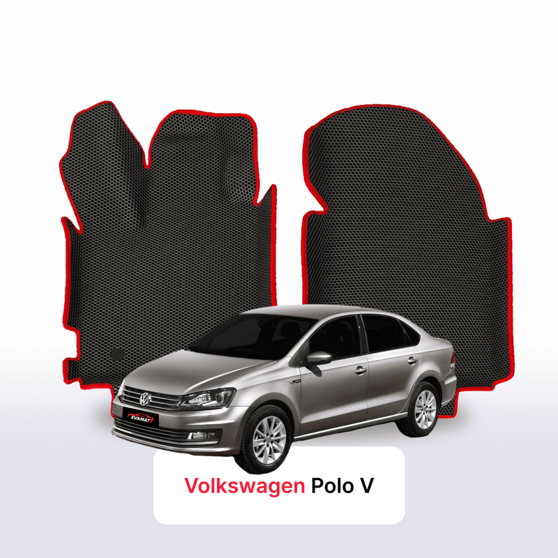 Car mats EVA for Volkswagen Polo(MK5) V gen 2009-2017 year SEDAN