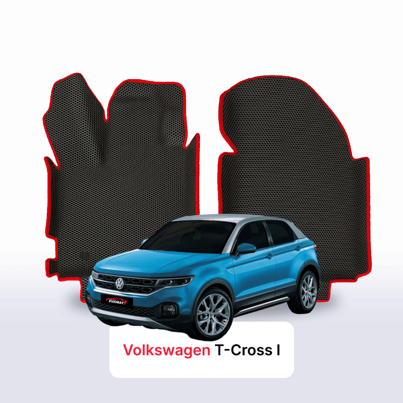 Car mats EVA for Volkswagen T-Cross I gen 2018-2027 year SUV