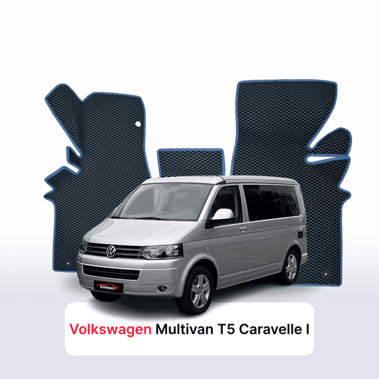 Car mats EVA for Volkswagen T5 Caravelle 2003-2015 year BUS