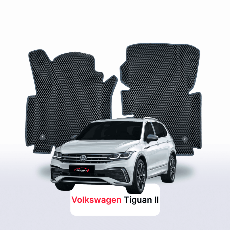 Car mats EVA for Volkswagen Tiguan II gen 2016-2024 year SUV