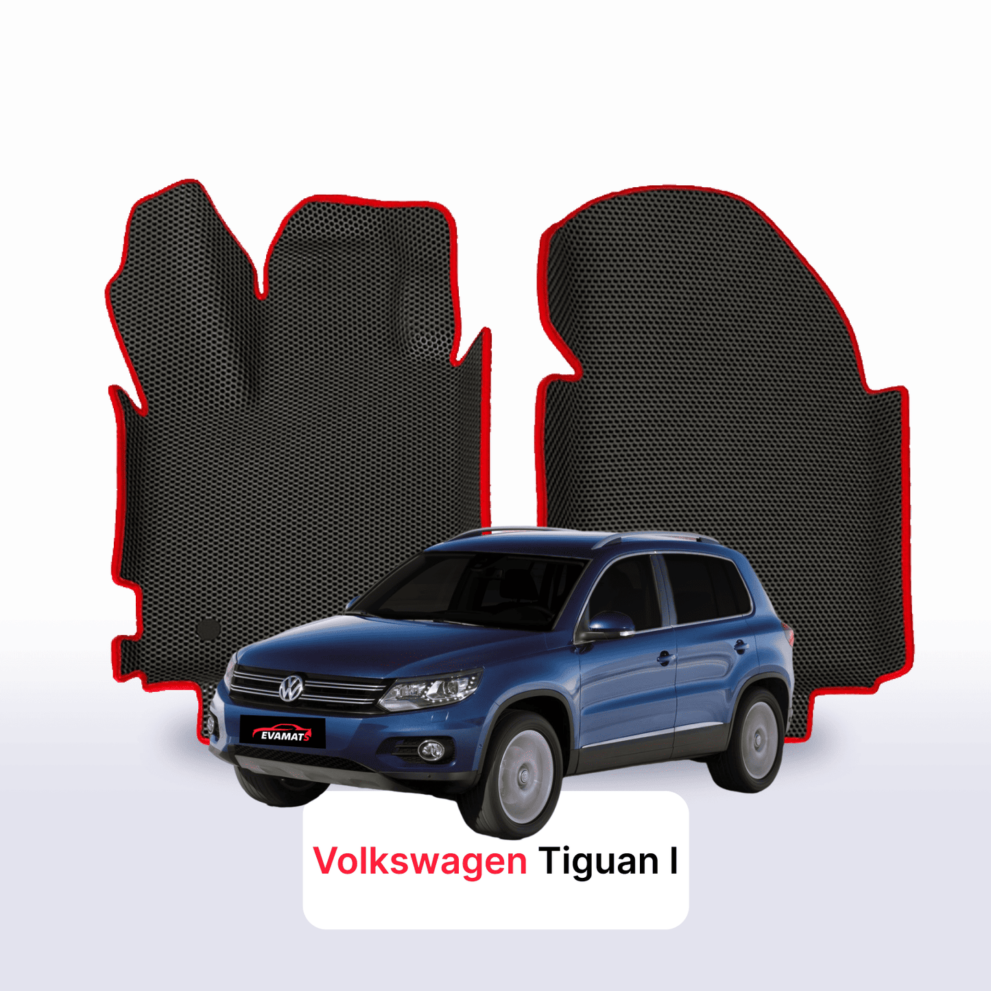 Car mats EVA for Volkswagen Tiguan I gen 2007-2016 year SUV