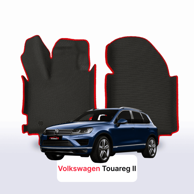 Car mats EVA for Volkswagen Touareg II gen 2010-2018 year SUV